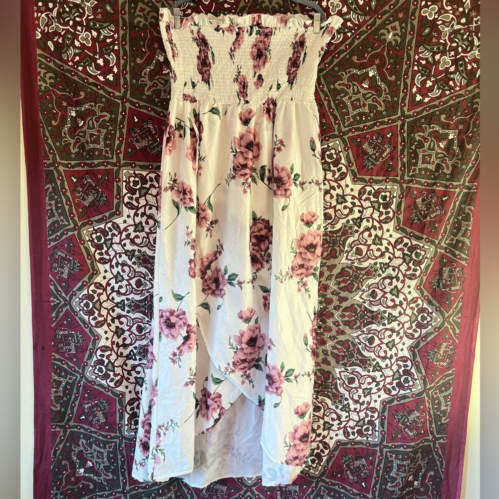 Floral maxi dress
